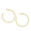 TOMEI Lusso Italia Beads Hoops Earrings, Yellow Gold 916