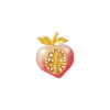 TOMEI Longevity Peach Pendant,Yellow Gold 916