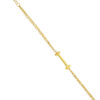 TOMEI Lusso Italia Smiley Sign Bracelet, Yellow Gold 916