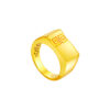TOMEI Auspicious Men's Ring, Yellow Gold 916