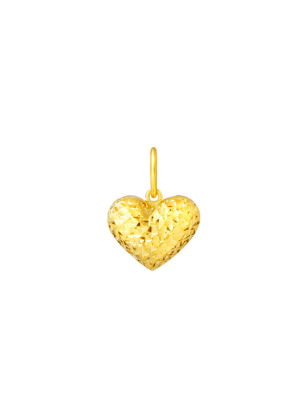 TOMEI Lusso Italia Chubby Love Pendant, Yellow Gold 916