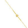 TOMEI Heart Net Bracelet, Yellow Gold 916