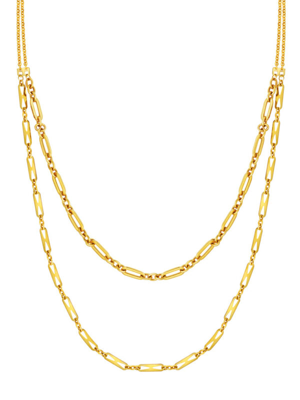 TOMEI Lusso Italia Necklace, Yellow Gold 916
