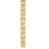 TOMEI Lusso Italia Tri-Tone Layered Bracelet, Yellow Gold 916