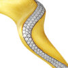 TOMEI Diamond Cut Collection Curvy Bangle, Yellow Gold 916