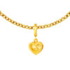 TOMEI Heart Charm, Yellow Gold 916