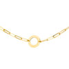 TOMEI Lusso Italia Circle Linked Bracelet, Yellow Gold 916