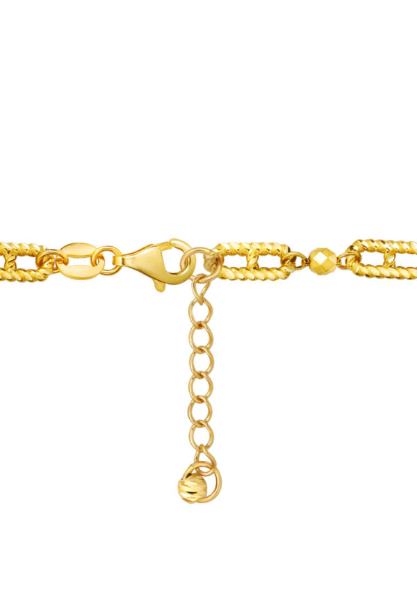 TOMEI Lusso Italia Twist-Linked Bracelet, Yellow Gold 916