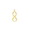 TOMEI Lusso Italia Infinity Pendant, Yellow Gold 916