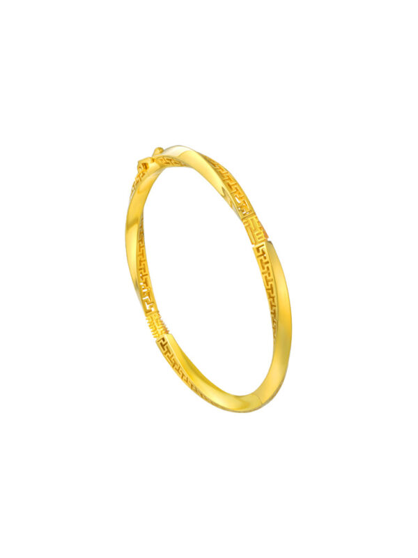 TOMEI Bangle,Yellow Gold 916
