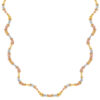TOMEI Lusso Italia Tri-Tone Beads Necklace, Yellow Gold 916