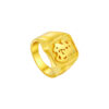 TOMEI Fu-Zi Men's Ring, Yellow Gold 916