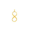 TOMEI Lusso Italia Infinity Pendant, Yellow Gold 916