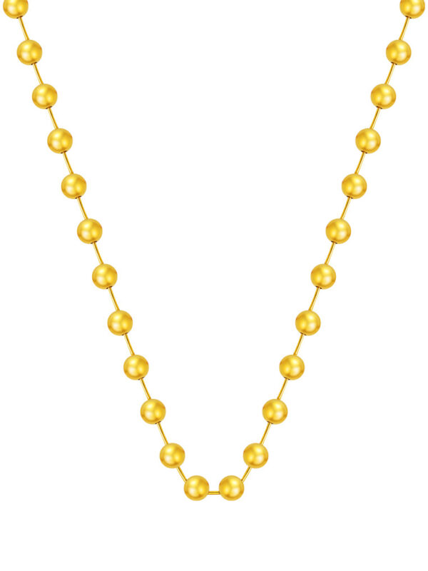 TOMEI Lusso Italia Necklace, Yellow Gold 916