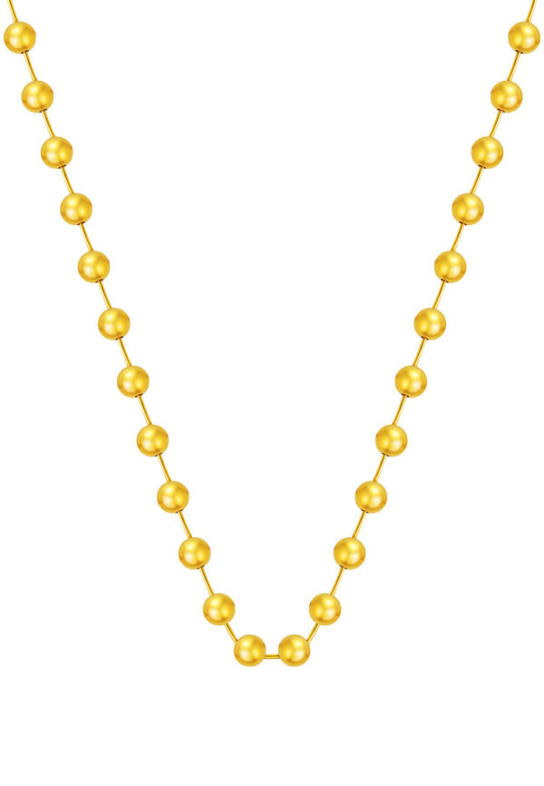 TOMEI Lusso Italia Necklace, Yellow Gold 916