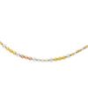 TOMEI Lusso Italia Tri-Tone Beads Bracelet, Yellow Gold 916