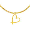 TOMEI Lusso Italia Love Mark Pendant, Yellow Gold 916