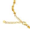 TOMEI Lusso Italia Tri-Tone Floral Necklace, Yellow Gold 916