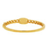TOMEI Linked at the Center Bangle, Yellow Gold 916