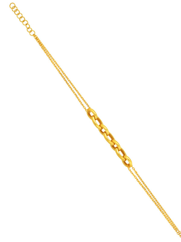 TOMEI Lusso Italia Bracelet, Yellow Gold 916