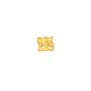 TOMEI Mini Tube Charm, Yellow Gold 916