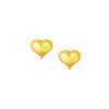 TOMEI Lusso Italia Heart Earrings, Yellow Gold 916