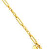 TOMEI Chubby Heart Bracelet, Yellow Gold 916
