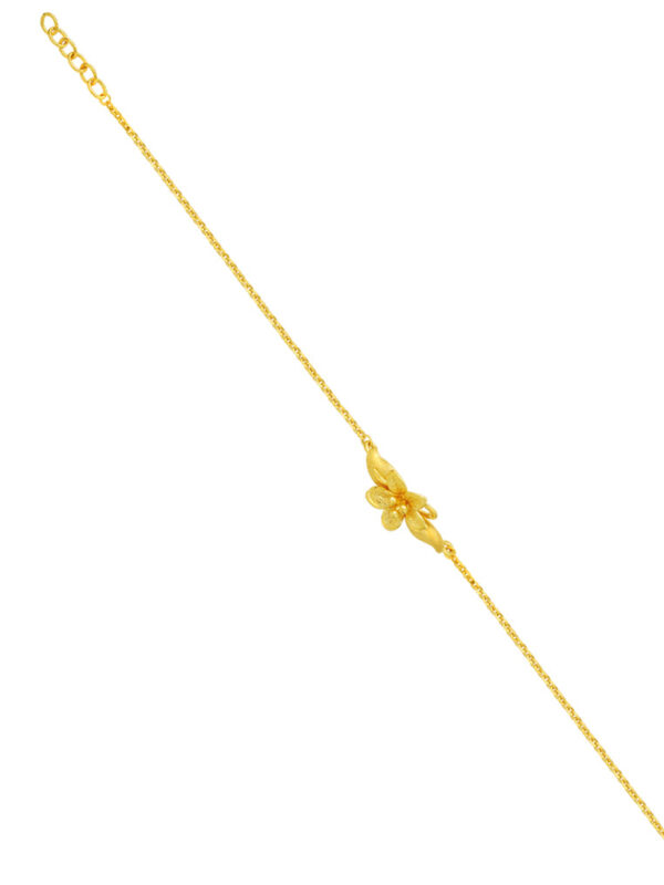TOMEI Flower Bracelet, Yellow Gold 916