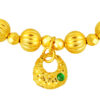 TOMEI Antique Gold Series Lock Bracelet, Yellow Gold 999