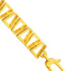 TOMEI Geometry Bracelet, Yellow Gold 916