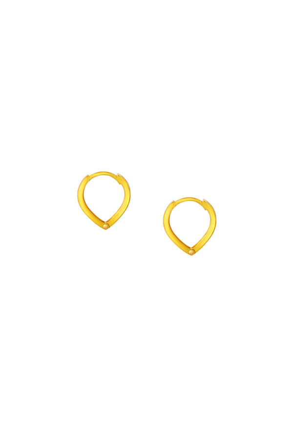 TOMEI Lusso Italia Earrings, Yellow Gold 916