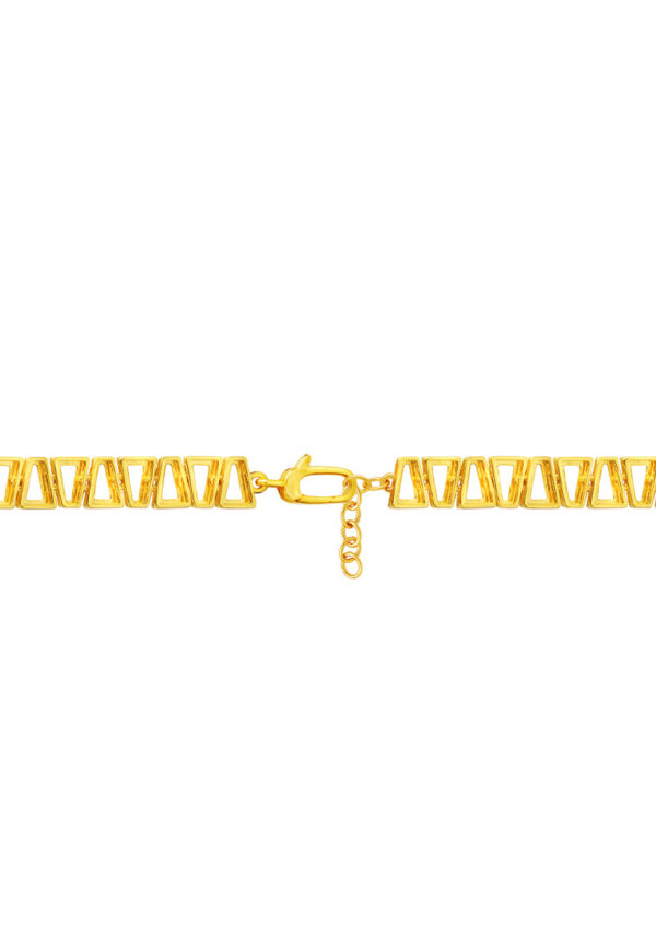 TOMEI Geometry Bracelet, Yellow Gold 916