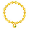 TOMEI Antique Gold Series Lock Bracelet, Yellow Gold 999