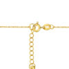 TOMEI Lusso Italia Dual-Tone Lock Pad Bracelet, Yellow Gold 916