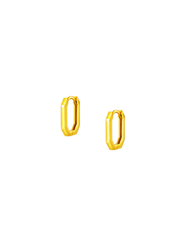 TOMEI Lusso Italia Earrings, Yellow Gold 916