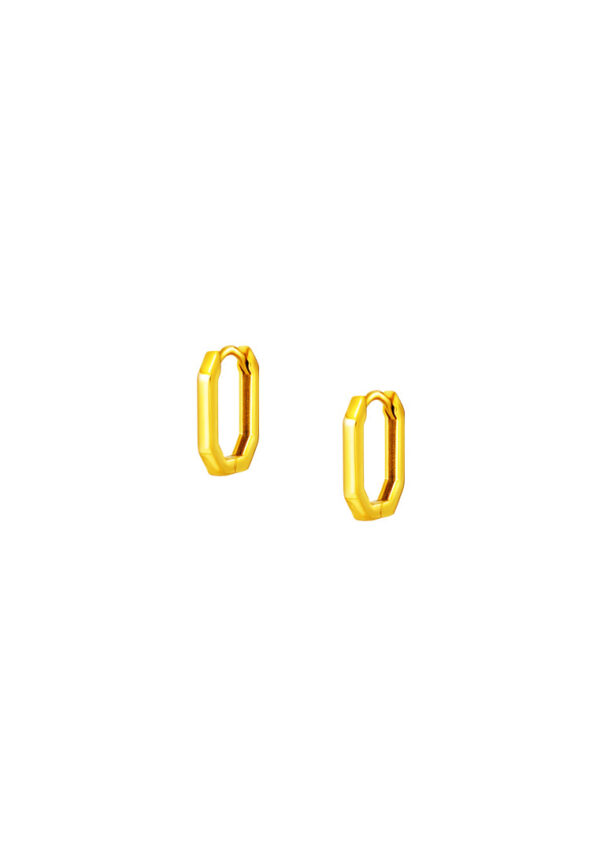 TOMEI Lusso Italia Earrings, Yellow Gold 916