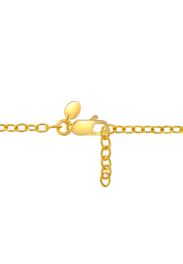 TOMEI Heart Net Bracelet, Yellow Gold 916