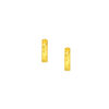 TOMEI Lusso Italia Loop Earrings, Yellow Gold 916