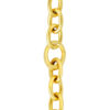 TOMEI Diamond Cut Collection Linked Bracelet, Yellow Gold 916