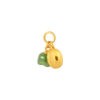 TOMEI Nephrite Vintage Coin Charm, Yellow Gold 999
