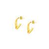 TOMEI Lusso Italia Earrings, Yellow Gold 916