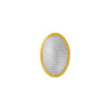 TOMEI Diamond Cut Collection Ellipse Pendant, Yellow Gold 916