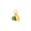 TOMEI Nephrite Vintage Coin Charm, Yellow Gold 999