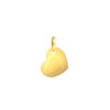 TOMEI Lusso Italia Crooked Heart Pendant, Yellow Gold 916
