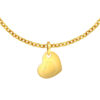 TOMEI Lusso Italia Crooked Heart Pendant, Yellow Gold 916