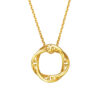 TOMEI Harmony & Perfection Pendant, Yellow Gold 916
