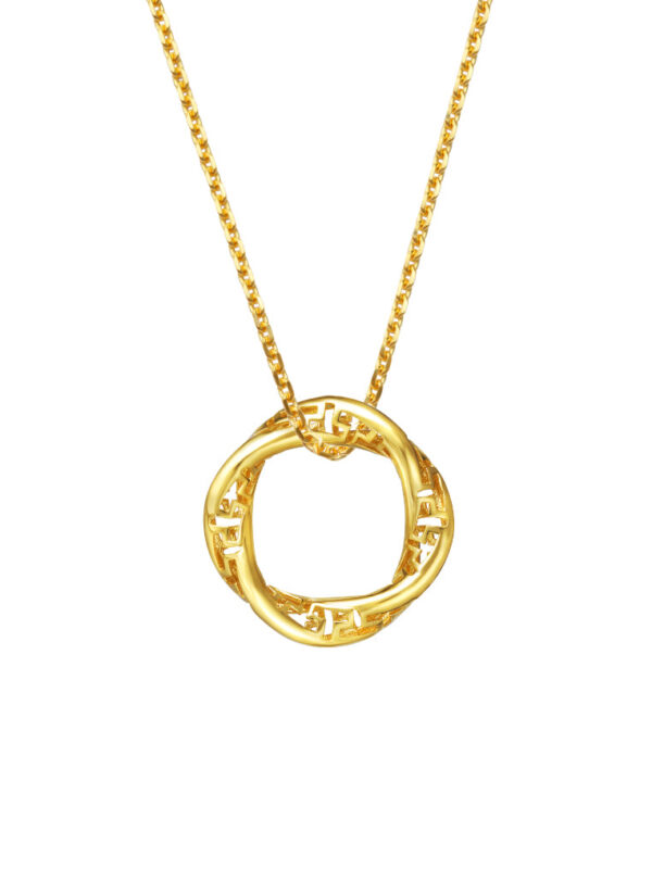 TOMEI Harmony & Perfection Pendant, Yellow Gold 916