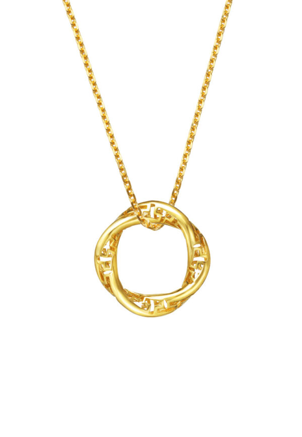 TOMEI Harmony & Perfection Pendant, Yellow Gold 916
