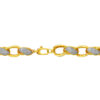 TOMEI Diamond Cut Collection Link Bracelet, Yellow Gold 916