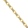 TOMEI Diamond Cut Collection Link Bracelet, Yellow Gold 916